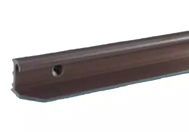 Pöydän kiinnityskisko seinään, muovi ruskea, 600mm - PÖYDÄNJALAT JA TARVIKKEET - 1500 - 1