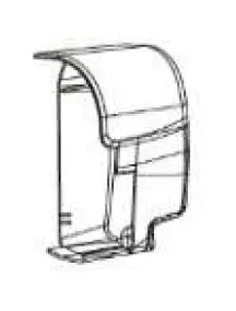 Thule pääty 8000, antrasiitinharmaa (oikea) - Markiisien varaosat Thule - 25510 - 1