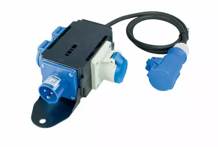 Virranjakaja 3x2,5 mm², Cee/Schuko 16A 230v - Liitäntäjohdot, jatkojohdot - 25150 - 1