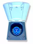 Rasia 230V CEE upotettava valkoinen, sisäänottorasia, Fiat bianco 2249 - HOBBY VARAOSAT - 9620 - 2