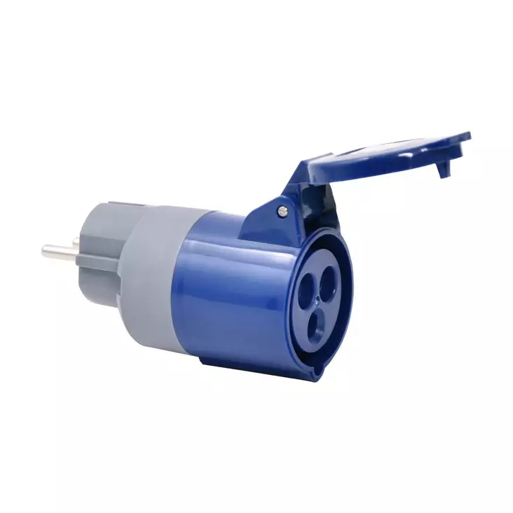 Caravan adapteri Shuko uros – CEE-naaras - MYYMÄLÄTUOTTEET - m0020 - 1