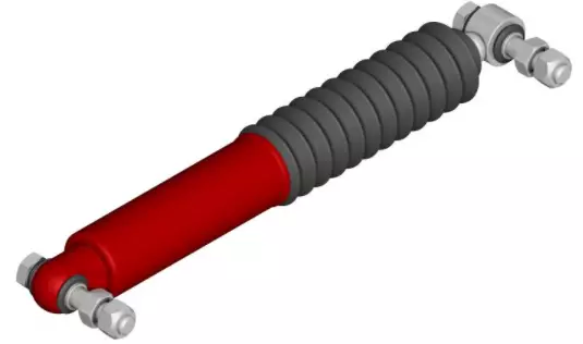 Akselin iskunvaimennin Knott Punainen 1-aks 900kg 2-aks 1600kg - Knott - 17010 - 1