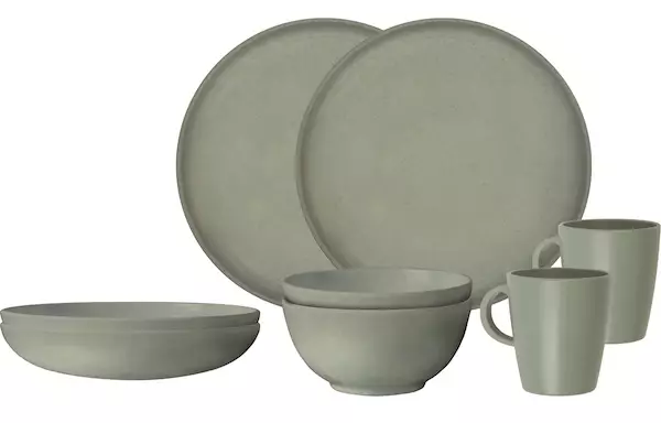 Brunner melamiiniastiasto Pla Tierra Forest, liukueste, 8 osaa - Ruokailu ja kattaus - 24290 - 1