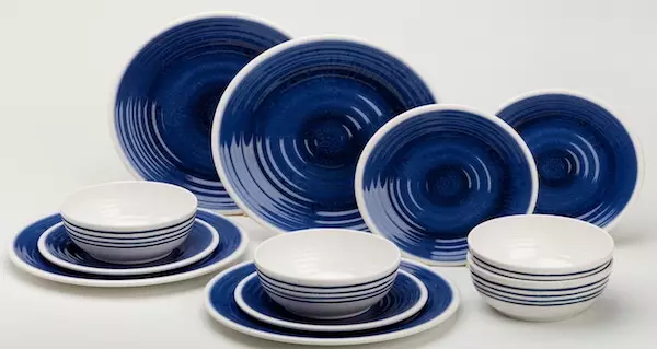 Flamefield melamiiniastiasto Azure, 12 osaa - Ruokailu ja kattaus - 21370 - 1