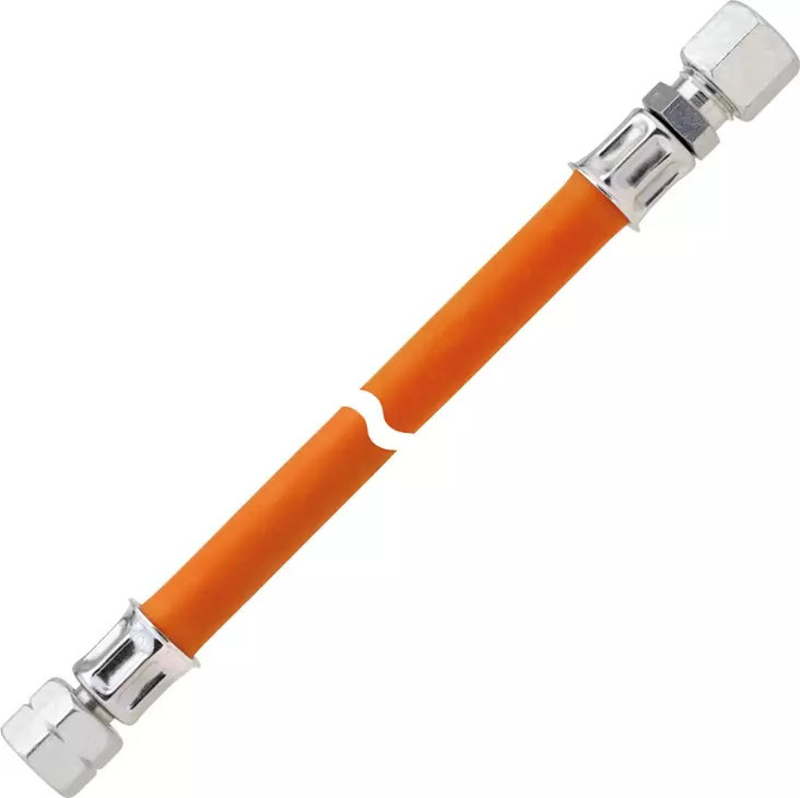 Gok kaasuletku säädin, 750mm 1/4" säätimeen, liitos 10mm putkeen - Säätimet, vaihtajat, letkut, suodattimet - 9930 - 1