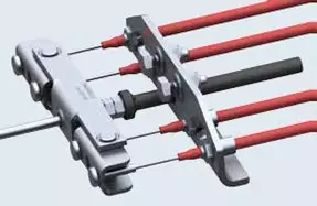 Jarruvaijerin tasaaja teli AL-KO Telitasaaja jarruvaijerille 2-aks - AL-KO ja bpw - 12240 - 1