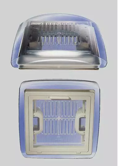 Kattoluukku 28x28 Vision Vent S eco savu 24-46mm kattoon, hyttysverkko - KATTOLUUKUT JA OSAT - 140 - 1