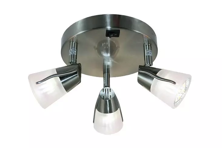 Kohdevalaisin Meteor LED, 10-30V MR16 katkaisimella 3X12V2W - Valaisimet  - 16770 - 1