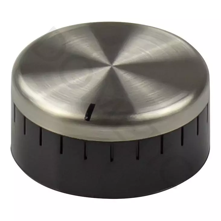 Lieden säädinnuppi, väännin, musta/hopea - JÄÄKAAPIT JA OSAT - 24520 - 1