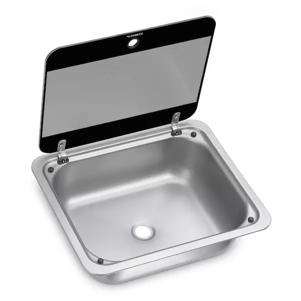 SNG 4133, Square sink with glass lid, 4 - Liedet uunit - 16010 - 1