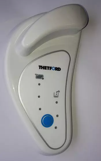 Thetford ohjauspaneeli C402X MK2, valkoinen - Kasettikäymälöiden varaosat - 11450 - 1