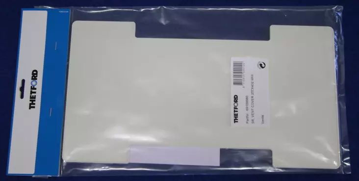 Thetford talvisuoja 390x210 mm ritilään 432 x 257 mm, 691100, valkoinen - Jääkaapit ja tarvikkeet Thetford - 9040 - 1