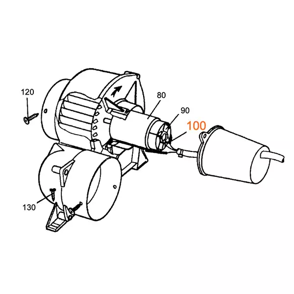 Truma häiriönpoistaja 100NF - ILMALÄMMITYS - 1800 - 1