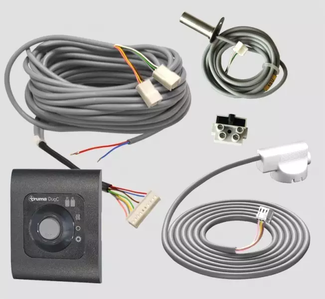 Truma sisänäyttö / ohjauspaneeli DuoC, DuoCont DuoControl CS täyd. sis. EisEx - Säätimet, vaihtajat, letkut, suodattimet - 14770 - 1