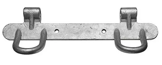 Turvalukitus etupuomiin vasen-oikea Yläosa - Hevostrailerit/Saranat/Lavalukot/Kaasujo - 13130 - 1