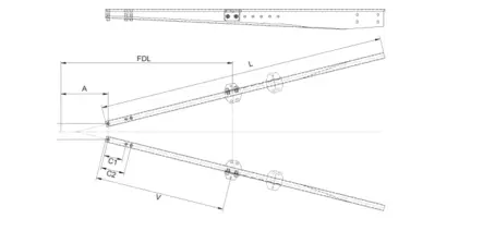 Aisapari Knott ZHL 27-A 2150mm Knott Aisapari - Aisat ja aisavaa'at - 15441 - 1