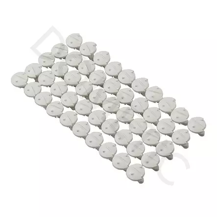 Dometic tuuletusritilän talvisuojan kiinnike valkoinen 50 kpl - Jääkaapit ja tarvikkeet Dometic - 25251 - 1