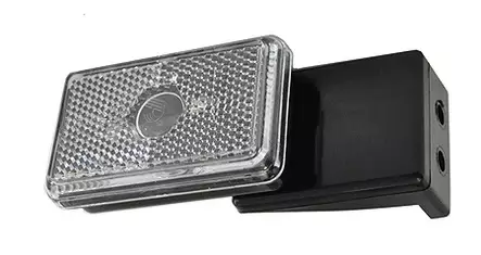 Etuäärivalo kumijalalla oikea Äärivalo valkoinen kumijalalla - Hella/talmu/muut - 11561 - 1