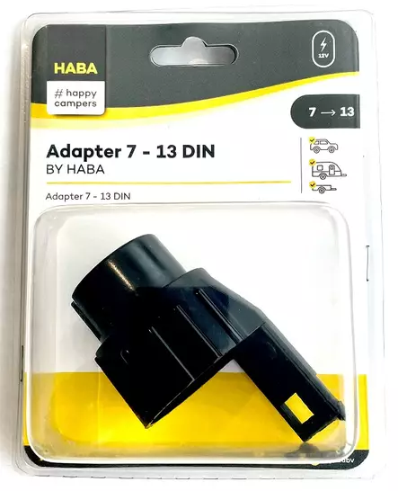 Haba adapteri auto 7 vaunu 13 Adapteri mini 7-13 pakattu - Pistokkeet/Adapterit - 17121 - 1