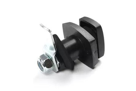 Luukun lukko FF2 ilman lukkopesää musta - Ovien ja luukkujen osat - 1481 - 1