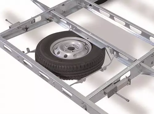 AL-KO Varapyöräteline AMC Vagga Varapyöräteline matkailuautoon - Atc/varapyörätelineet - 13231 - 1