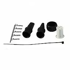 Bajonet liitin 5-nap oikea valkoinen Bajonet liitin 5-nap - Pistokkeet/Adapterit - 10611 - 1