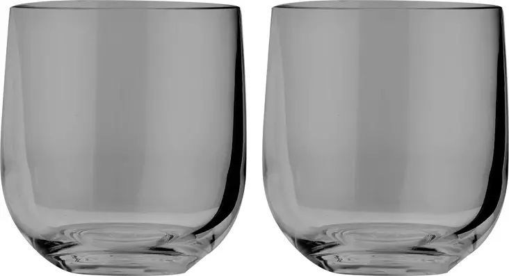 Brunner juomalasipakkaus 2kpl harmaa - Ruokailu ja kattaus - 18081 - 1