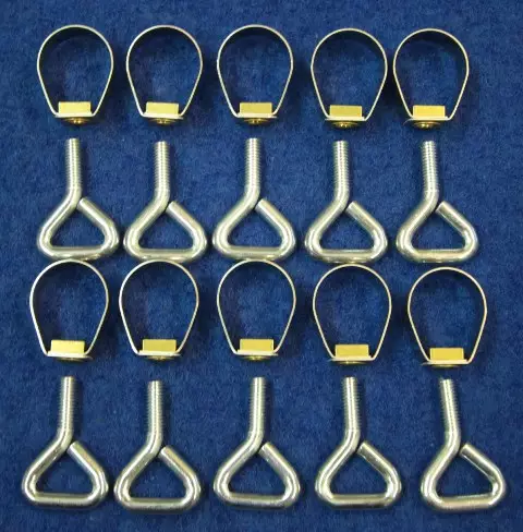 DWT putken kiristin 22 mm teleskooppiputkeen mutterirengas ja kiristysruuvi - Telttojen varaosat - 7101 - 1