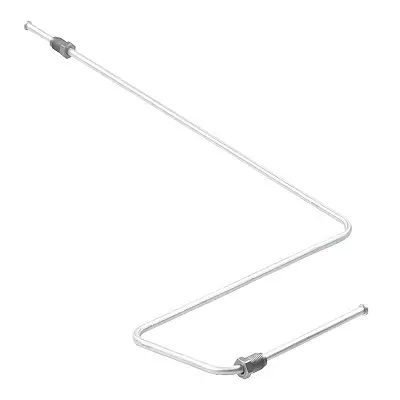 Jääkaapin kaasuputki 4,75/0,7x373,5mm Dometic RM 85-, RMD85- - Jääkaappien varaosat Dometic - 23431 - 1