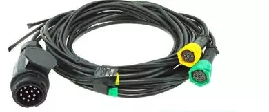 Johtosarja 10 m 2x7,5m 6+6 nap Johtosarja 13nap pistokkeella - Johtosarjat/Johdot - 12151 - 1