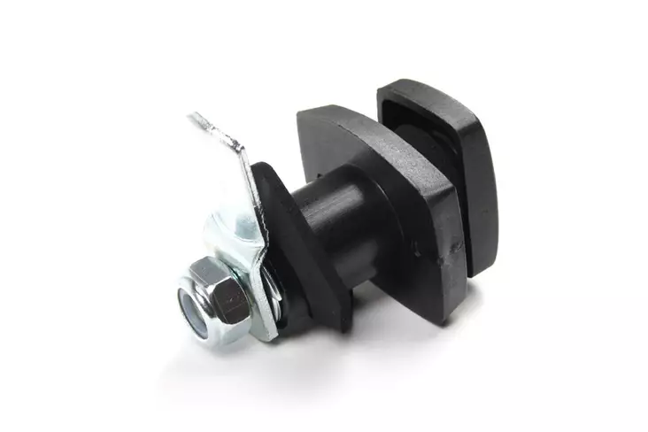 Luukun lukko FF2 ilman lukkopesää musta - Ovien ja luukkujen osat - 1481 - 1