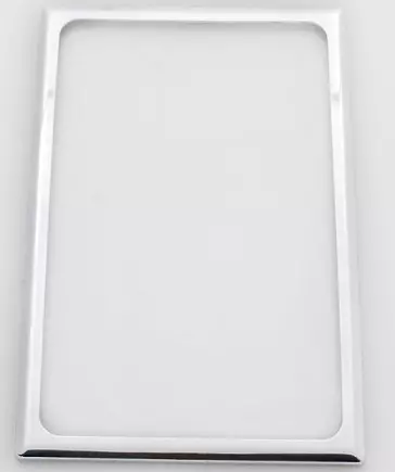 Ohjauspaneelin kehys kromi EL 445/ EL 444 - HOBBY VARAOSAT - 5981 - 1