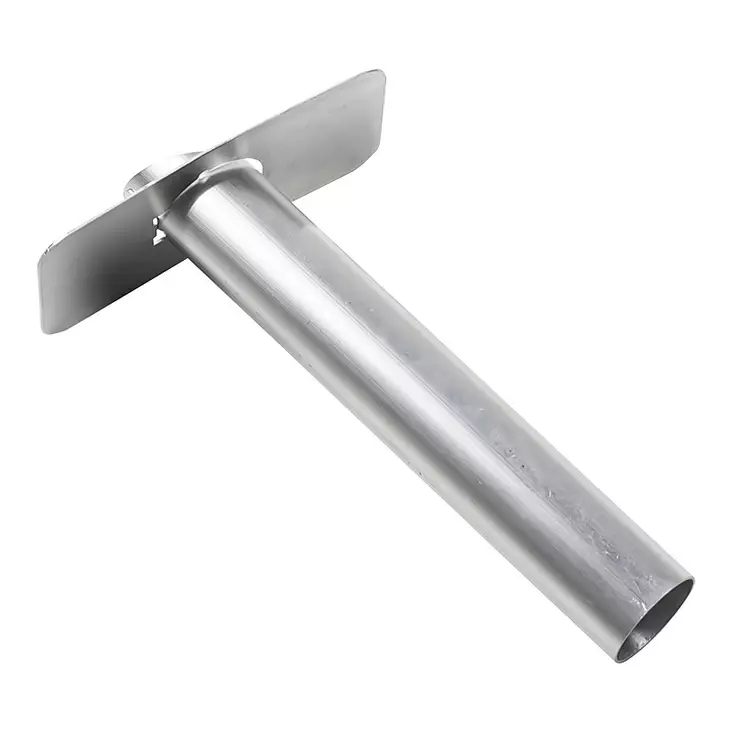 Pakoputki + seinälaatta, pituus 195mm - Jääkaappien varaosat Dometic - 2661 - 1