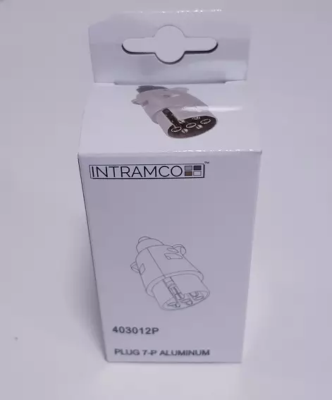 Pistoke 7-napainen alumiini Pistoke alumiini 7-napainen pakattu - Pistokkeet/Adapterit - 10621 - 1