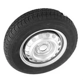 Rengas peltivanteella 155X13 4X100 M+S 500kg Pyörä 155X13 - Renkaat/Vanteet - 10641 - 1