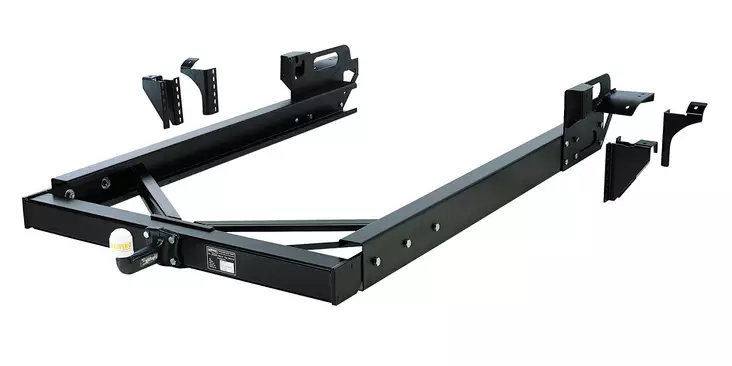 Runkopidennys AMC Hymer BPL588, 598 TSL554-668 leveys 1288mm - Vetokoukut - 9531 - 1