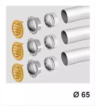 Truma Saphir EasySet, ilmanjakosarja, beige - ILMASTOINTILAITTEET, TARVIKKEET TRUMA - 14551 - 1