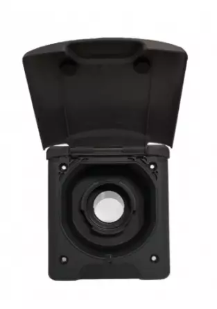 Vesisäiliön läpivienti musta magneettikansi, ei korkkia - MUUT VESIJÄRJESTELMÄN OSAT - 10211 - 1