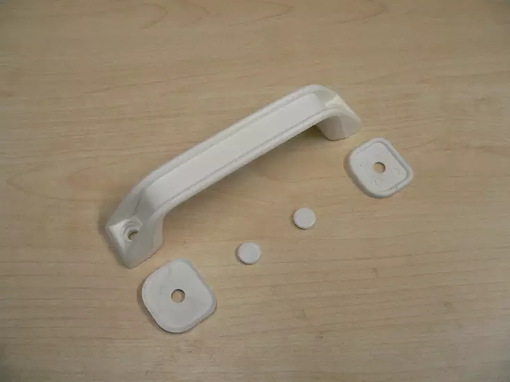 Vetokahva valkoinen, 175mm, rv 145mm, 1 kpl - Muut koriosat - 171 - 1