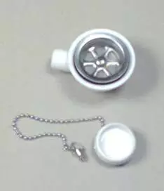 Viemäriliitos 90-ast+tulppa,18mm - HOBBY VARAOSAT - 5791 - 1