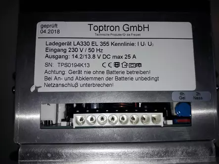 Laturi 22AH EL355 Fiat TI - HOBBY VARAOSAT - 6022 - 1