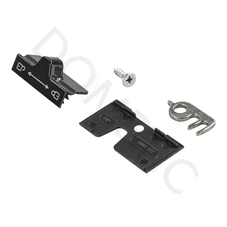 Oven liukusalpa mustaharmaa RAL7021 - Jääkaappien varaosat Dometic - 24202 - 1