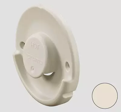 Truma seinäläpiviennin ulko-osa Varioheat E 2400, Boiler BGF WK, kermanvalkoinen - Lämmityslaitteiden asennustarvikkeet - 14322 - 1