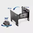 Tv-teline alphatronics Slim Mount 290 Rotation - Alphatronics - 24712 - 1