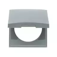 Berker kannellinen kehys harmaa - Sähkörasiat, pistokkeet - 652 - 1