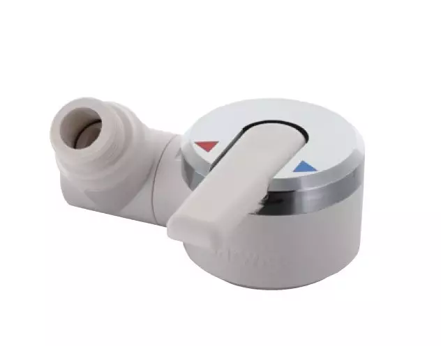 Comet suihkun vipusekoitushana Barwig Perfect valkoinen/kromi - Suihkutarvikkeet Comet - 25112 - 1