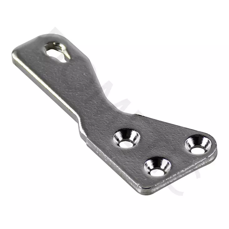 Dometic sarana, ylä, oikea, kromattu - Jääkaappien varaosat Dometic - 24862 - 1