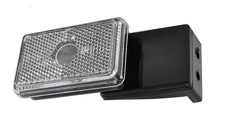 Etuäärivalo kumijalalla vasen Äärivalo valkoinen kumijalalla - Hella/talmu/muut - 11562 - 1