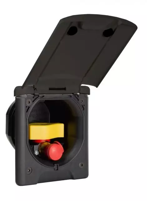 Kaasun ulosottorasia musta - Kaasujärjestelmän tarvikkeet - 11762 - 1