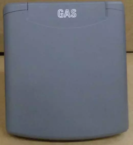 Kaasun ulosottorasia tummanharmaa - Kaasujärjestelmän tarvikkeet - 9842 - 1